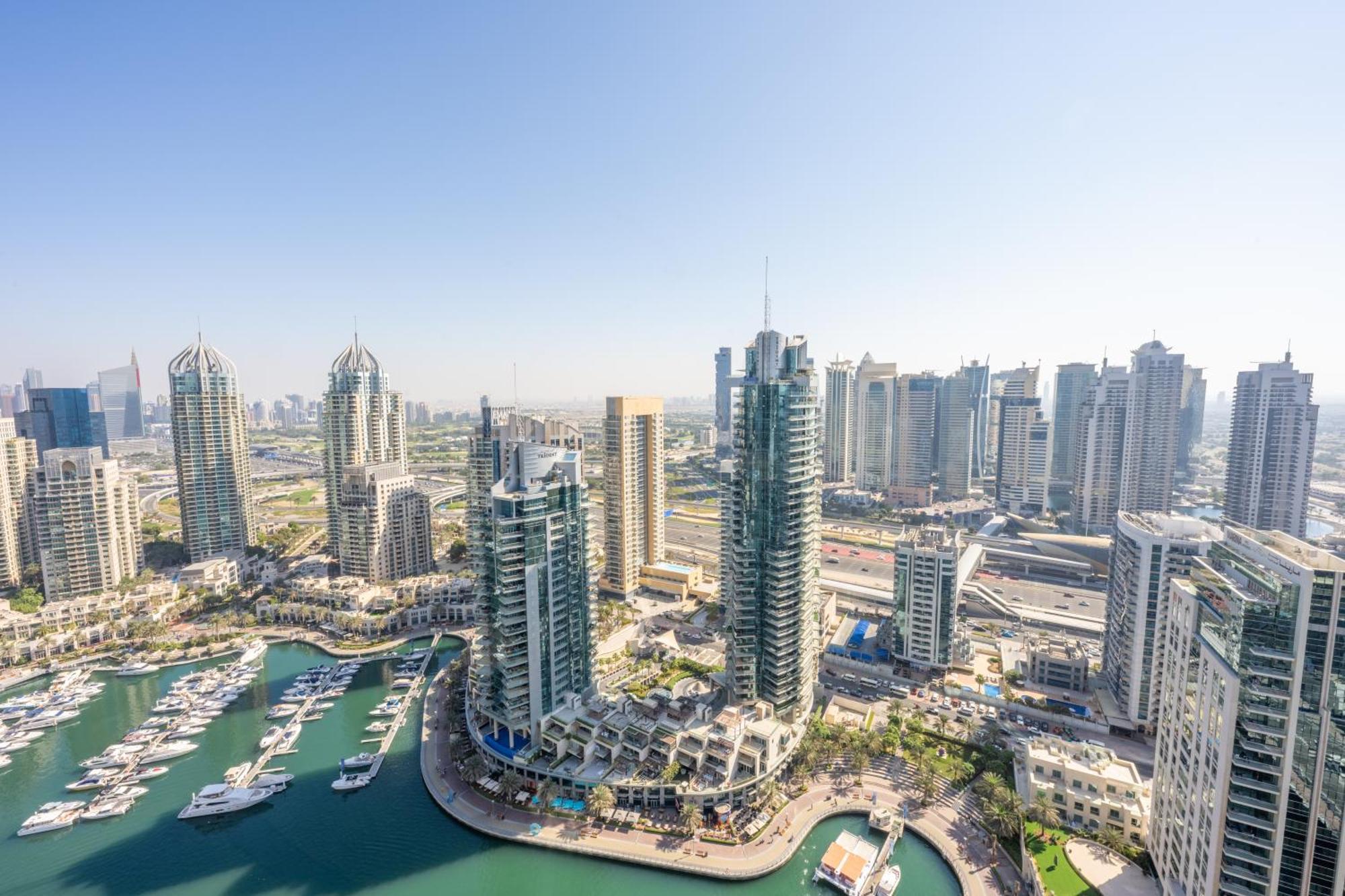 Exclusive Marina Stay - Posh 3Br With Stunning Views Dubái Exterior foto