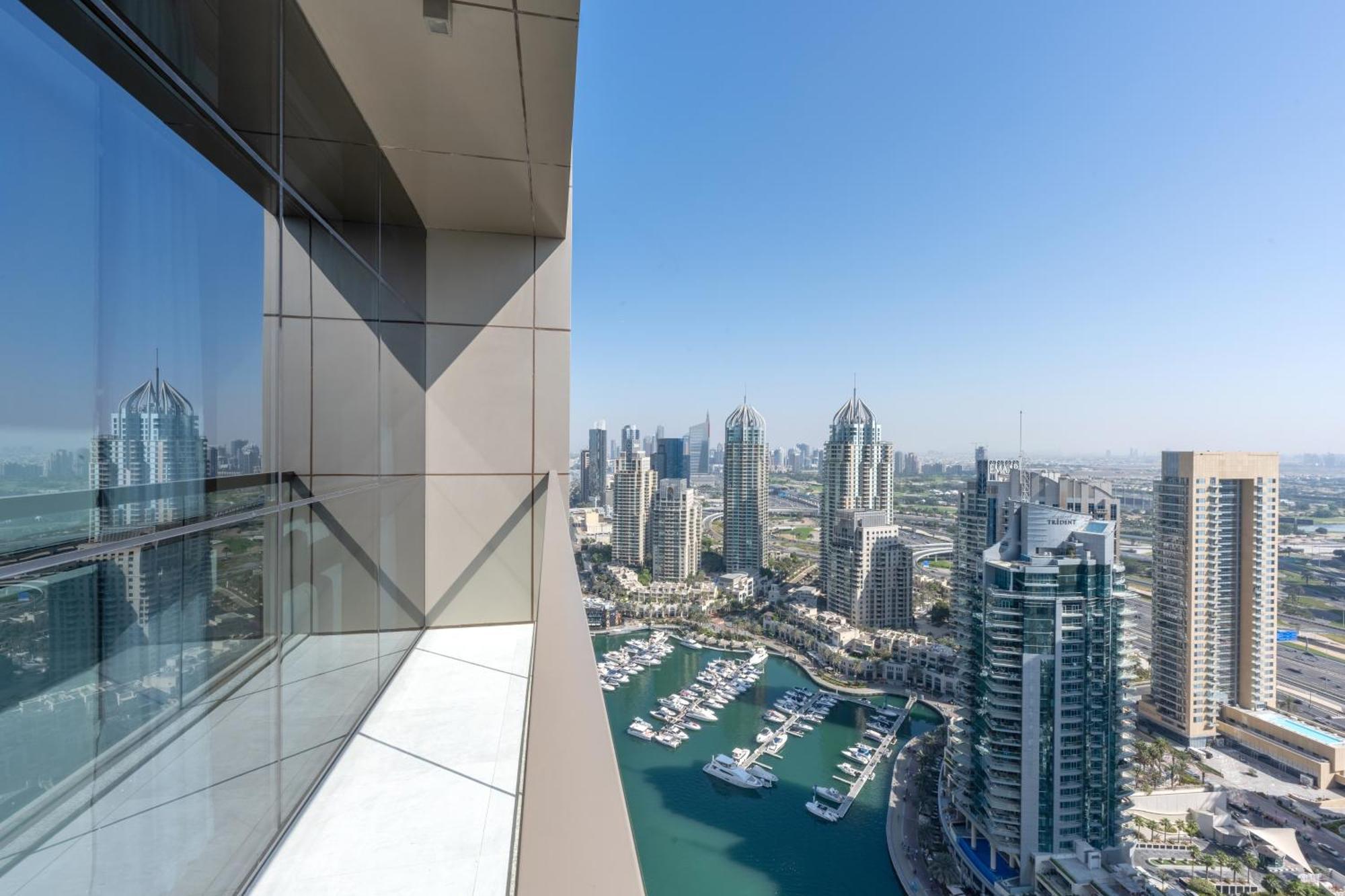 Exclusive Marina Stay - Posh 3Br With Stunning Views Dubái Exterior foto