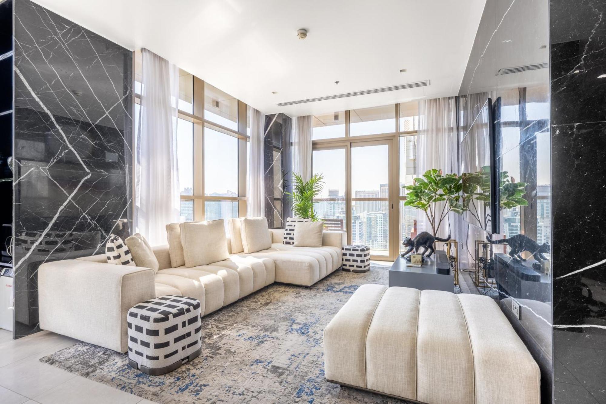 Exclusive Marina Stay - Posh 3Br With Stunning Views Dubái Exterior foto