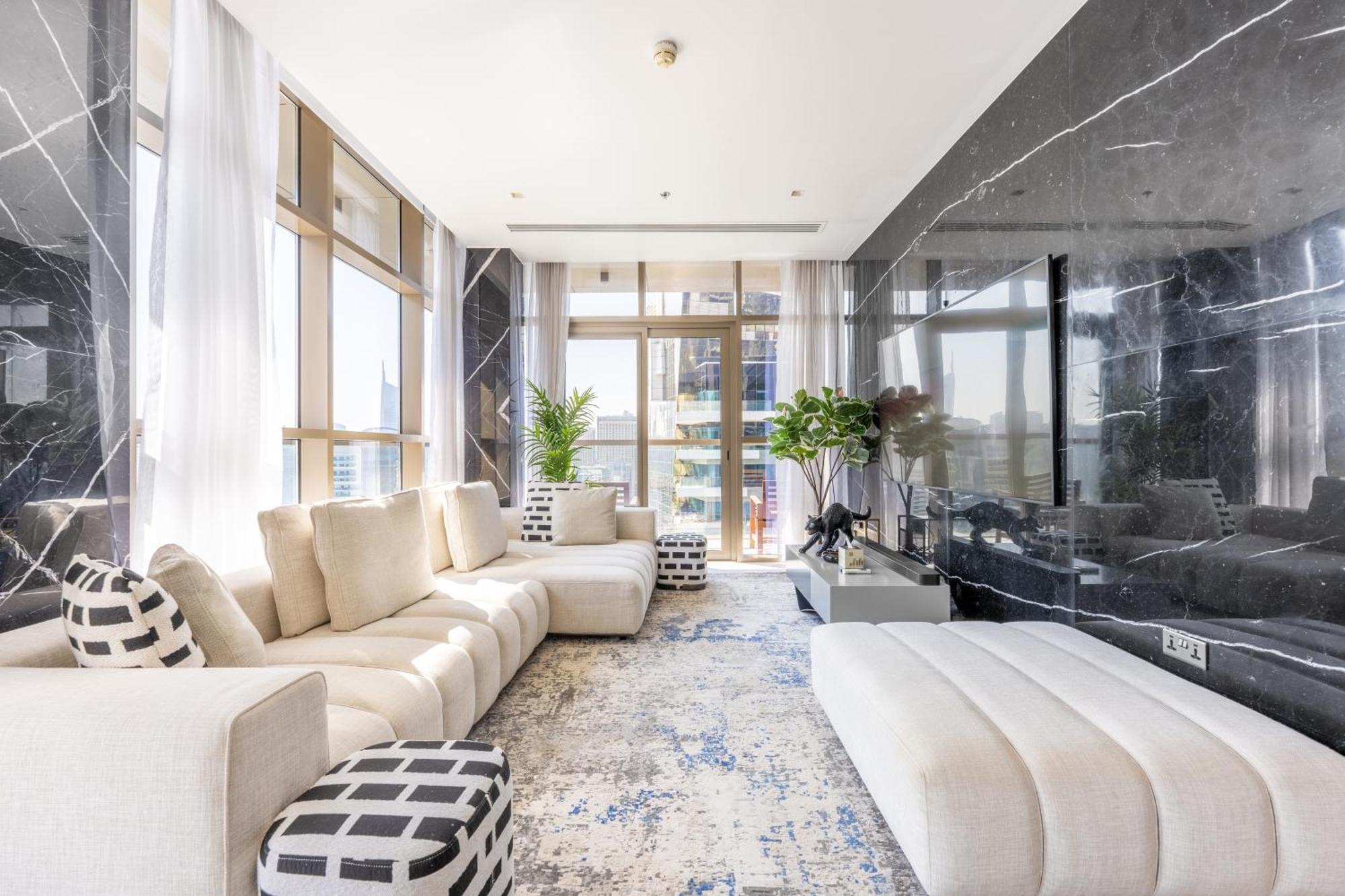 Exclusive Marina Stay - Posh 3Br With Stunning Views Dubái Exterior foto