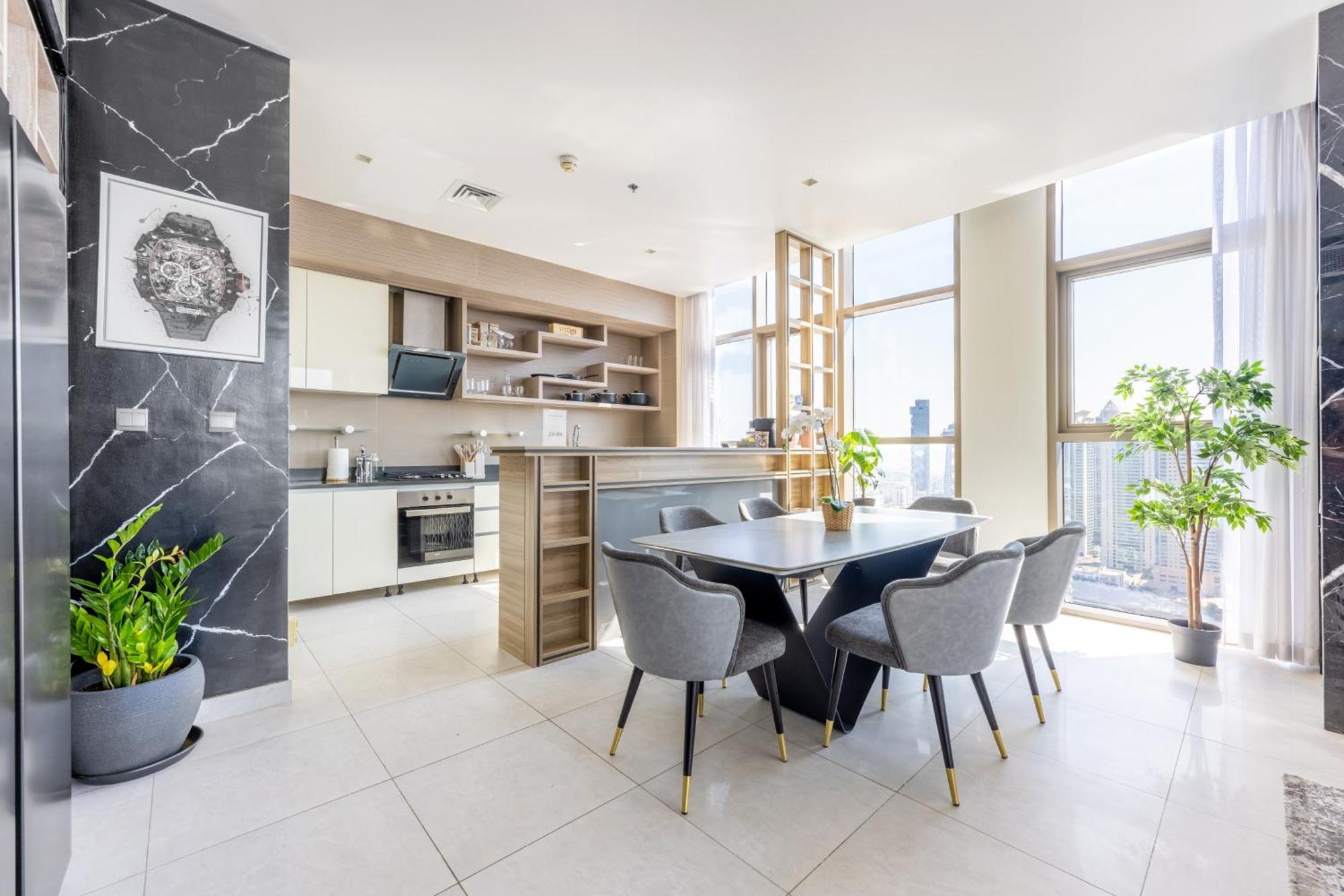 Exclusive Marina Stay - Posh 3Br With Stunning Views Dubái Exterior foto